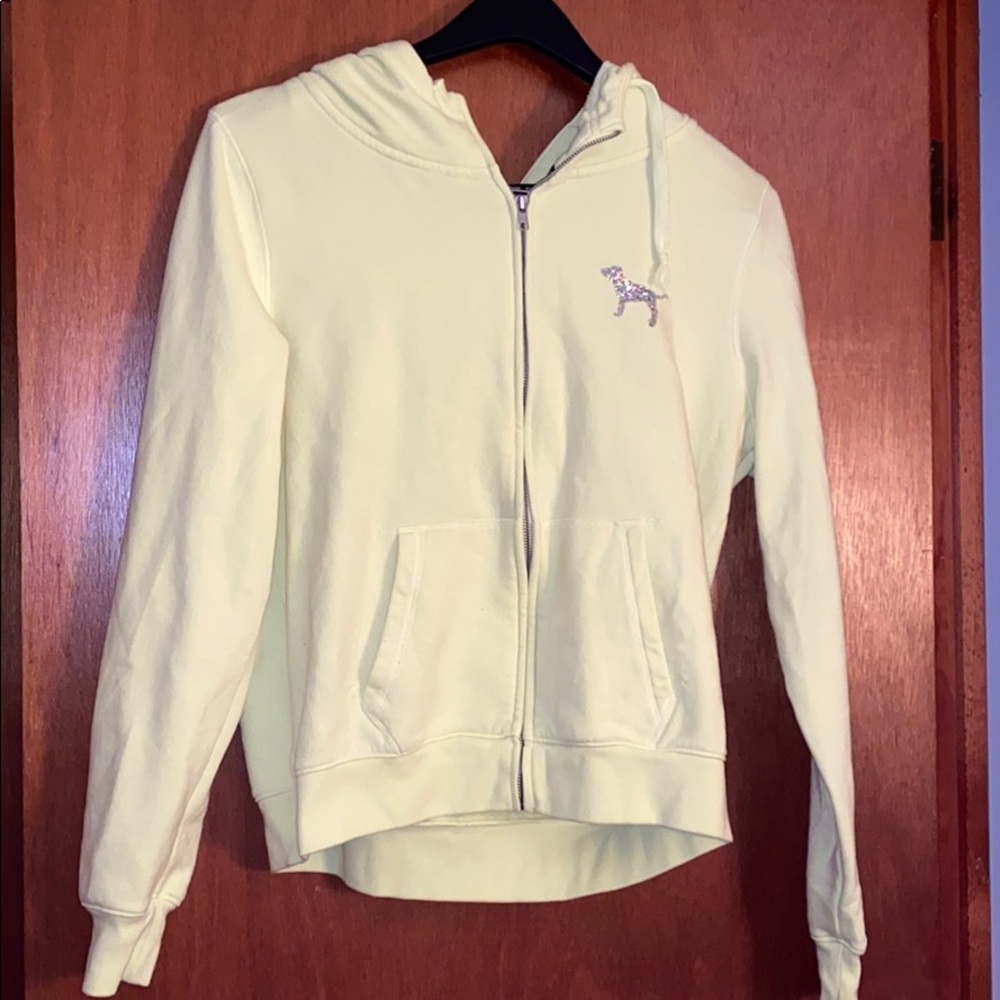 PINK zip up hoodie